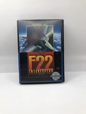 F22 Interceptor (Sega Genesis, 1991) CIB Complete W/ Manual Tested Working