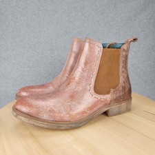 Roan Bed Stu Hostile Chelsea Boots Women 7 Ta...