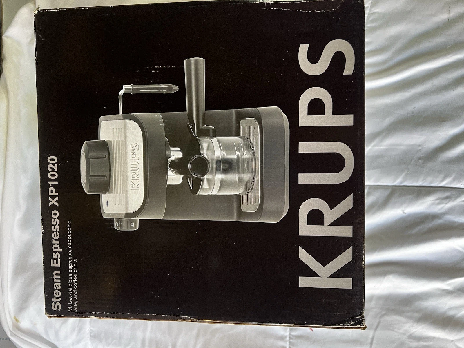 KRUPS XP1020 Steam Espresso Machine 4 Cup Coffee Maker New