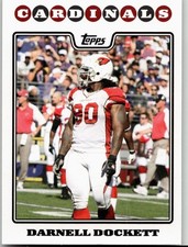 Darnell Dockett 2008 Topps Football Arizona Cardinals