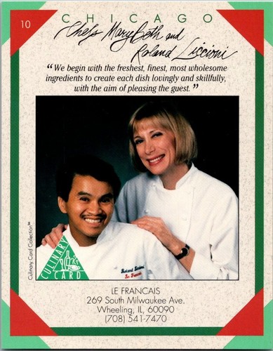 Chefs of Chicago (you pick) GraffitoVerde used large single cards Free Ship - Picture 22 of 43