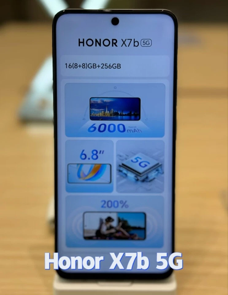 Global Huawei Honor X7B 5G 6.8"8+256GB Google Mediatek Dimensity 6020 Android 13 - Image 4 of 4