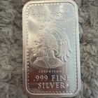 Aztec Emperor Cuauhtemoc Art Bar 1 Troy oz .999 Silver