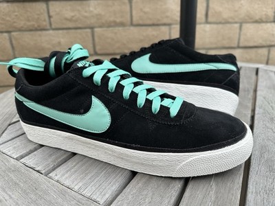 2011 Nike Zoom Bruin SB Black Mint White Suede 366665-031 New Men s Size 11.5