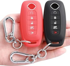 Key Fob Cover for 2023 2024 2025 Nissan Rogue Pathfinder and 2024 2025 Sentra, 2