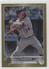 2022 Topps Series 1 Gold Foil Jake Rogers #198 6ks