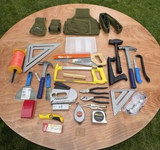 Military Carpenter Tool Lot:  Estwing Stanley...