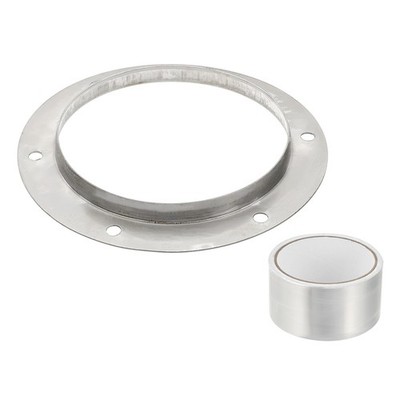 6'' Duct Connector Flange for Heating Cooling System, 304 Stainless Steel