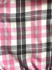 Victoria&rsquo;s Secret 2 Piece Pajama Set Womens Classic Cotton Pink Plaid Size M