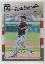 2017 Panini Donruss Optic Black Prizm 3/25 Rick Porcello #78 6we