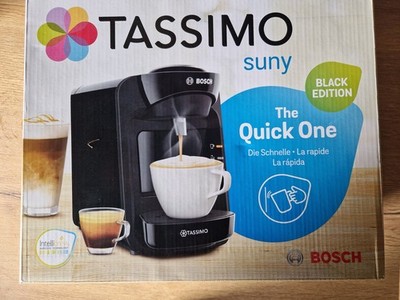 Neue Bosch TAS3102 Suny Tassimo Kapsel Kaffeemaschine 1300 Watt 0,8L Schwarz