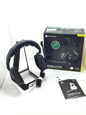 Corsair VOID ELITE RGB USB Kabelgebundenes Gaming Headset 7.1 Surround PC Black