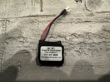 J W BCR2 3 Volt Battery Component Replacement for MTH PS2 Engines