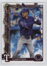 2025 Topps Holiday Evan Carter #H2 3gq