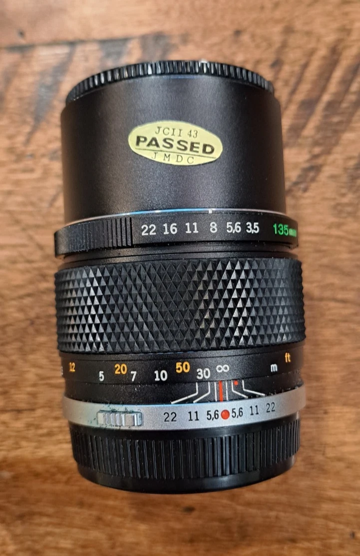 F/3.5 Camera Lenses Olympus Zuiko 135mm Focal for sale | eBay