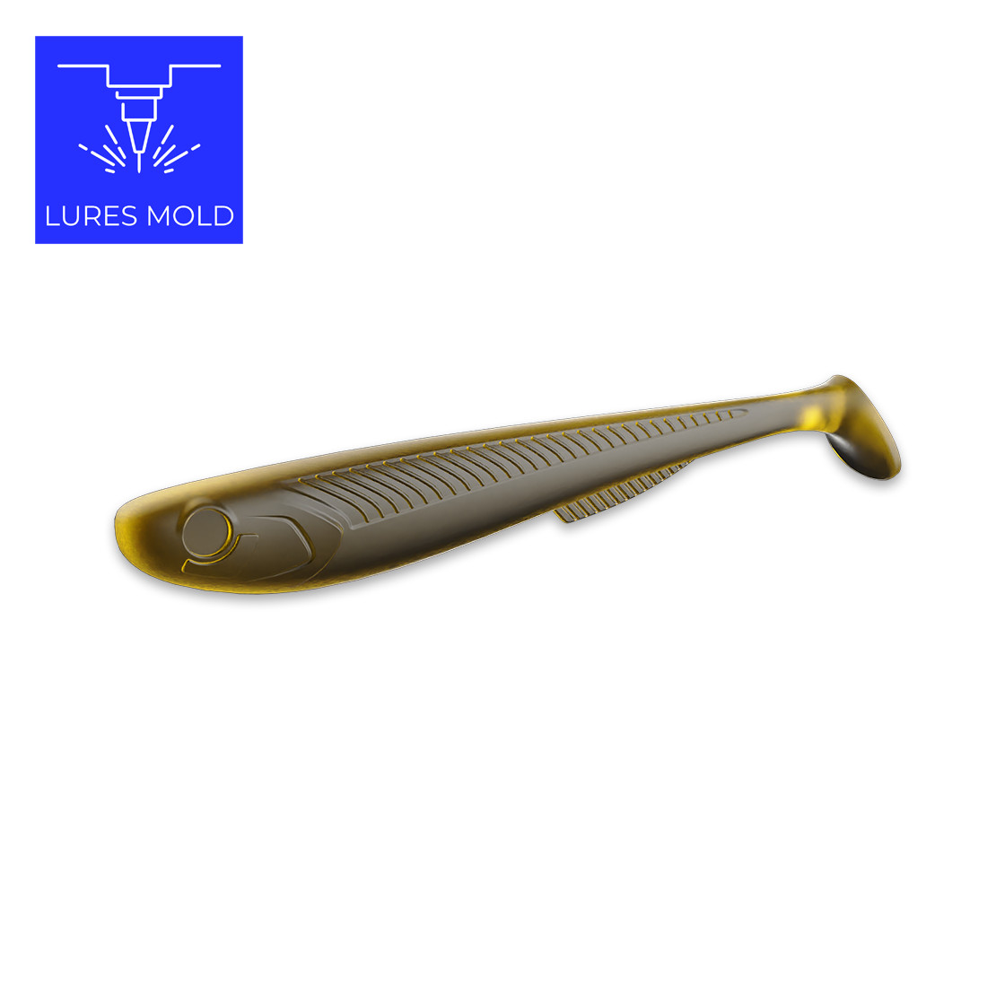 Bait DIY Fishing Mold Soft Plastisol Swimbait K167 6inch - Image 4