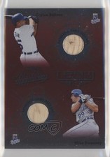 2002 Playoff Absolute Memorabilia Materials Carlos Beltran Mike Sweeney 11z5