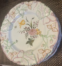 Lot 6 Meiselman imports Italy Unique Hand Painted 8 1/2' Plates