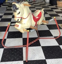 Vintage 1960 s Hi Prancer Spring Rocking Bouncing Horse Restoration / Parts