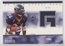 2003 Upper Deck UD Game Jersey Clinton Portis #GJ-CP 0q4
