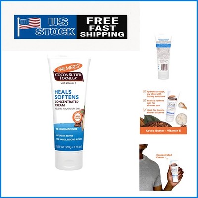 Cocoa Butter Formula Daily Skin Therapy Cream   3.75oz for Dry Skin, Enriched...