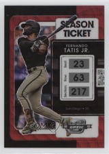 2022 Chronicles Contenders Optic Ruby Wave Prizm /199 Fernando Tatis Jr #23 1e92
