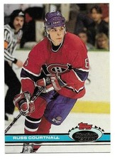RUSS COURTNALL 1991-92 STADIUM CLUB CARD MINT CONDITION