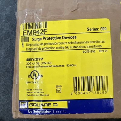 Surge Protective Devices Square D EMB42F
