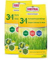 Substral 3 In 1 Komplett RasendüNger Mit Unkrautvernichter Und Moosvernichter, 2