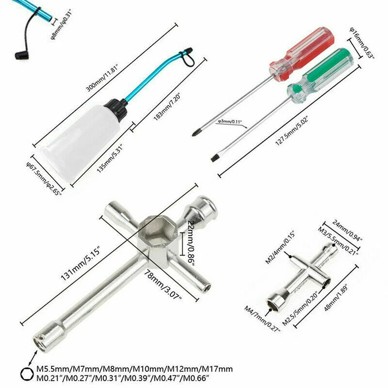 RC Car Nitro Starter Kit & Rechargeable Nitro Glow Starter Ignitor UK Charger  - Image 2 of 4