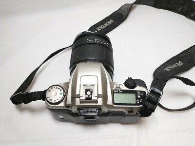 VTG Pentax ZX-30 35mm SLR Film Camera w/ TAMRON IF Lens 28-105mm