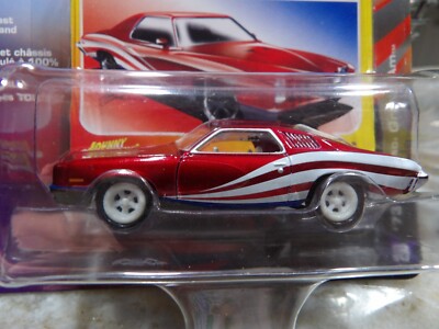 WHITE LIGHTNING 1973 PONTIAC GRAND AM      JOHNNY LIGHTNING AMERICAN GLORY  1:64