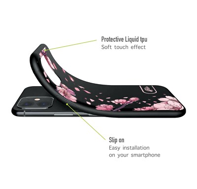 Fodera In Gel TPU Per IPhone X / XS Design Fiori Vintage Disegni