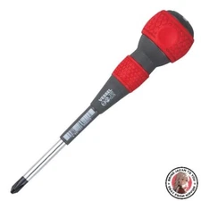 NEW Vessel Ball Grip Screwdriver Fine Shaft +2 x 75 220