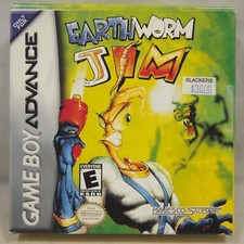 Earthworm Jim Game Boy Advance GBA Authentic BOX ONLY