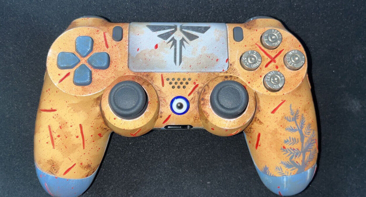 Buy Custom Hand Carved PS4 Controller the Last of Us PS4 Online in India 