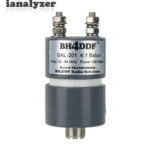 BH4DDF BAL-201 4:1 Shortwave Balun 200ohms Waterproof Antenna Balun Transformer - 第 1/6 張圖片