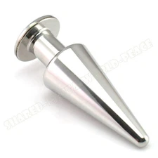Stainless Steel Huge Heavy Duty Butt Plug Dilator Anus Stimulator Sex Toys