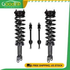 Fits 2006-2008 Dodge Ram 1500 4WD w/ Spring Sway Bar Link Front Struts Set of 4