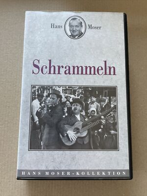 VHS - Schrammeln - Hans Moser - Paul Hörbiger - Paula Pfluger - Hans Holt
