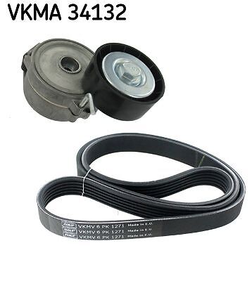 V-Ribbed Belt Set SKF VKMA 34132 Fits Ford C-Max Edge Focus Galaxy Grand C-Max