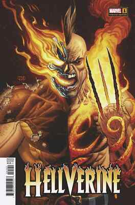 HELLVERINE #1 (JOSHUA CASSARA SPOILER VARIANT) ~ Ghost Rider Wolverine Dakon