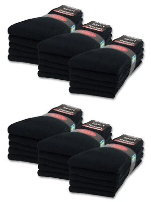 10 bis 100 Paar Sportsocken Arbeitssocken Tennissocken Herren Damen Socken - Bild 1 von 4