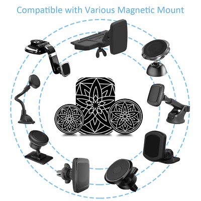 Metallplatten selbstklebend Ersatz Aufkleber für magnetische Handyhalter