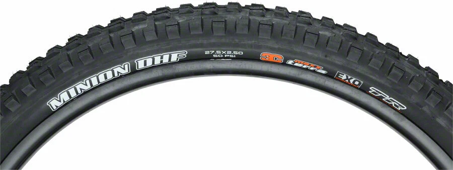 Maxxis Minion DHF Mountain MTB 3C Maxxgrip Dh Tubeless Ready Tire 27.5 x 2.5 Wt - Bild 1 von 1