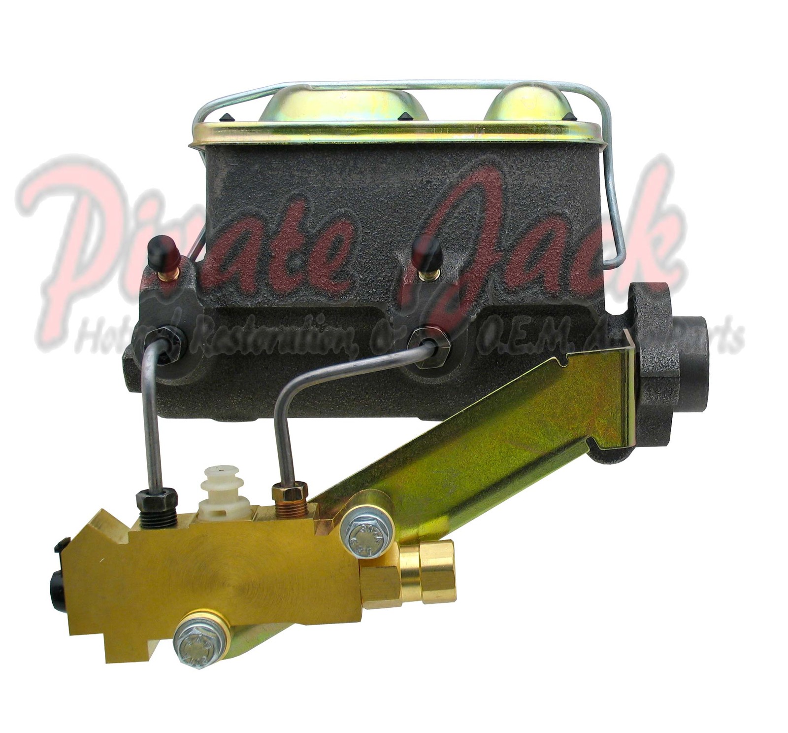 2nd Gen Camaro Brake Booster & Square Lid Master Cylinder & Disc Drum