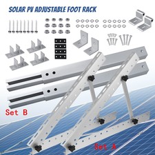 Set Adjustable Rack Solar Panel Stand Tilt Mo...