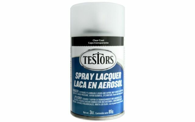 Testors Spray Lacquer Dullcote 3 oz TES1260T