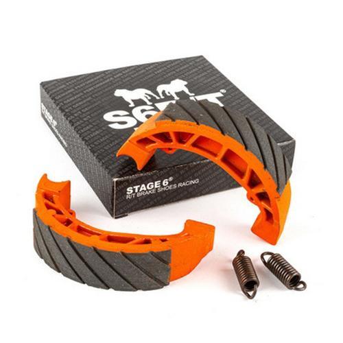 Garnitures de frein Stage 6 Racing T23 contre le manque de mordant Piaggio