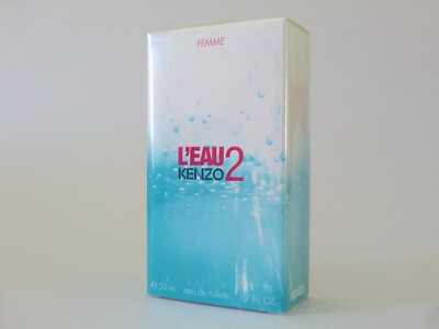 Kenzo L'eau 2 Femme EDT Nat Spray 50ml - 1.7 Oz BNIB Retail Sealed OVP
